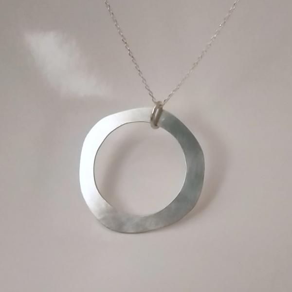 pendentif Onde argent